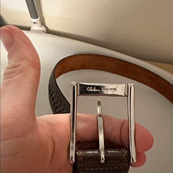 Cole Haan Men's Brown Leather Belt - Picture 2 of 7